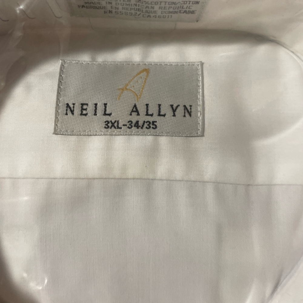 Neil Allyn 901 Tuxedo shirt - Picture 2 of 7